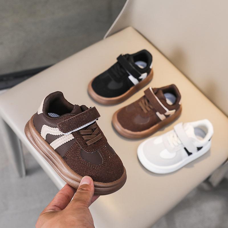 Kids German Trainer Shoes Boys Girls Breathable Non Slip Casual Sneakers Versatile Spring Autumn Sports Skate Shoes