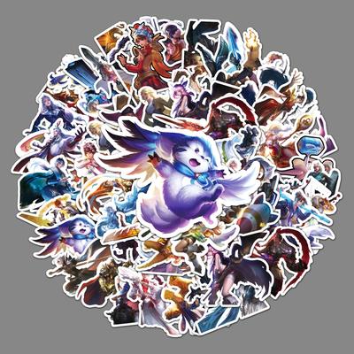 50 Pictures of Graffiti Personalized Competitive Games Peripheral DIY Skateboard Water Cup PVC Suitcase Stickers
