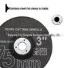 3-Inch Angle Grinder Accessories: 75mm Saw Blade, Grinding Wheel, Cutting Disc, Sanding Disc, Flap Disc Combo Set