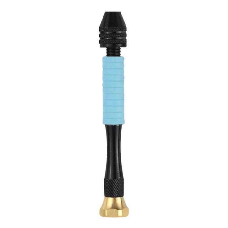 

Multi Functional Handheld Drill Grip Supports Multiple Bit Sizes Up To 3.4mm For Jewelers Technicians And Craft Enthusiasts синій