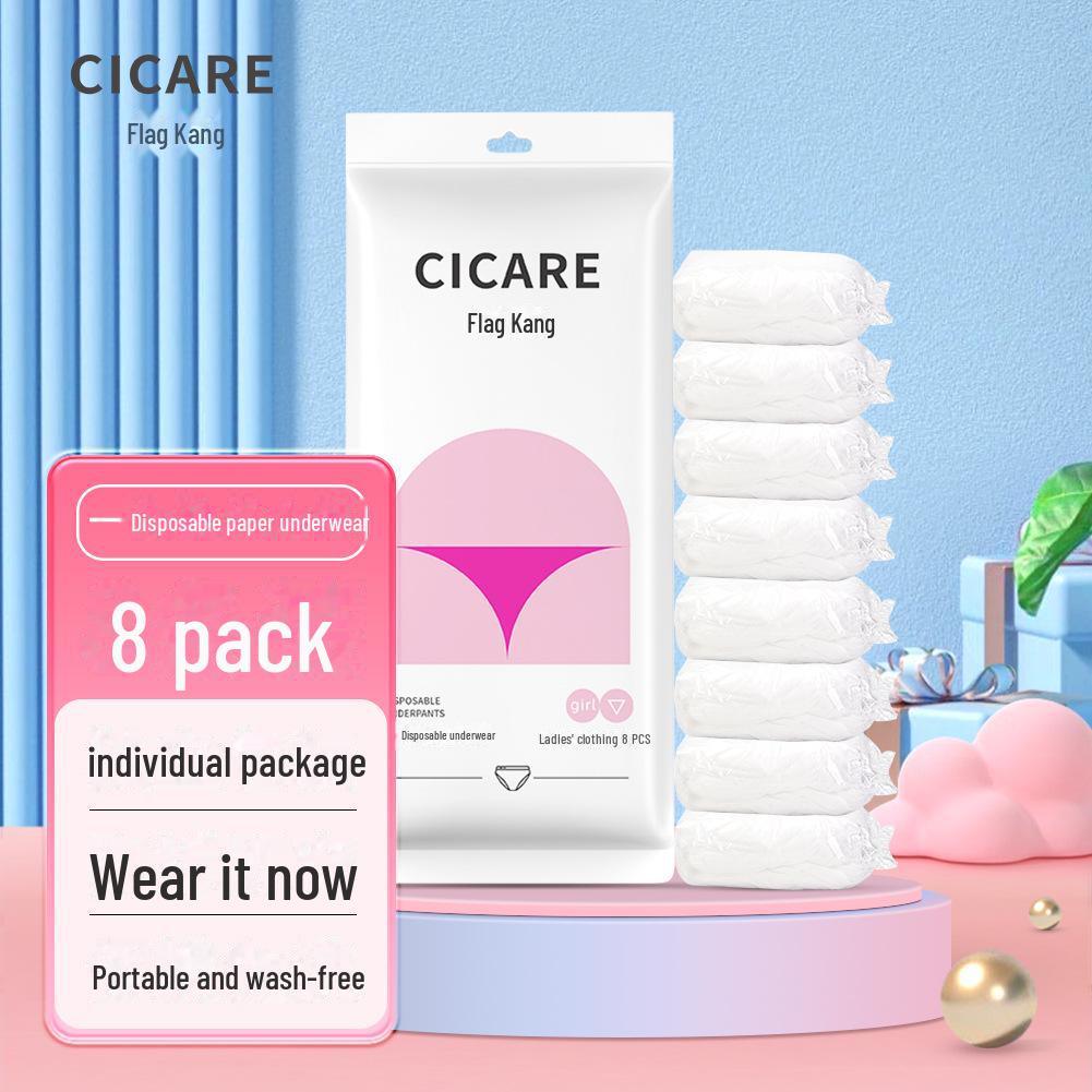 Qikang Unisex Disposable Cotton Socks - Travel, Sweat-Absorbent, Breathable, Wash-Free, Daily Medium Tube for All Seasons