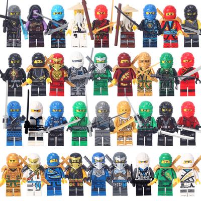 Kleine Partikel Mosaik Baustein Spielzeug 122 Ninja Figur Ornament Junge Geschenk E-Commerce