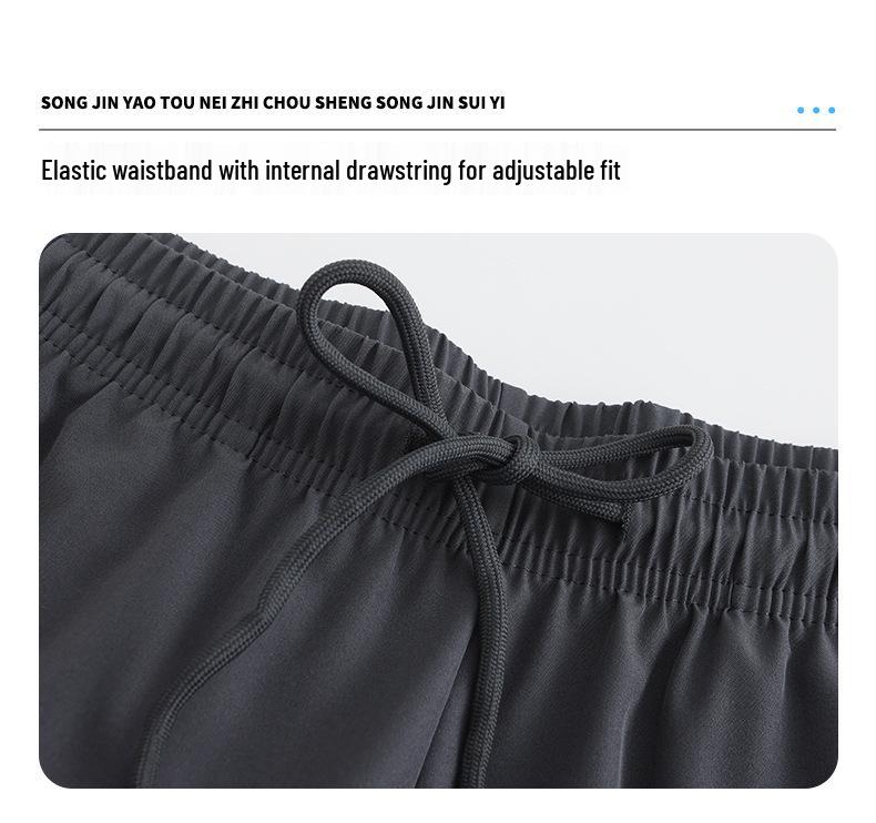 Men's Quick-Dry Basketball & Running Shorts - Breathable, Casual, Loose Fit