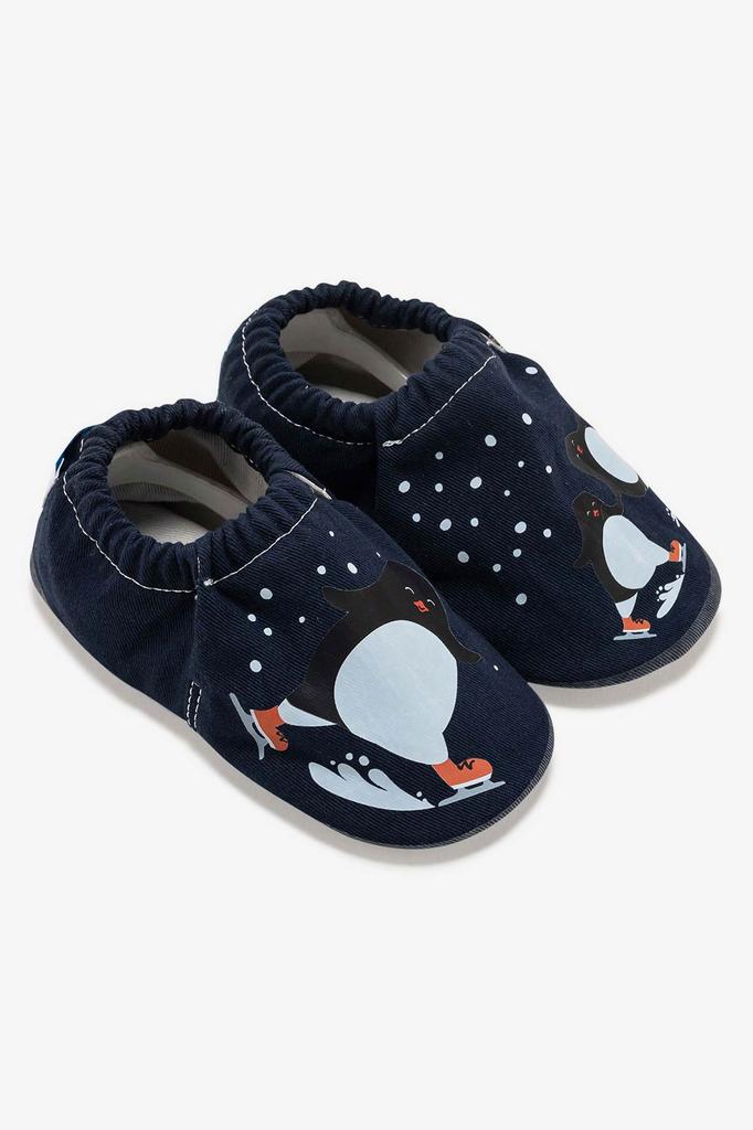 Ice Dancing Hyper Navy Blue Barefoot Smart Booties