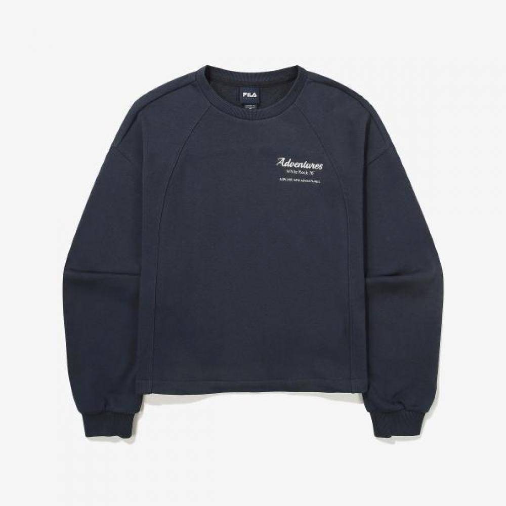 

Fila Semi Crop Graphic Sweatshirt Small INDIGO/W85