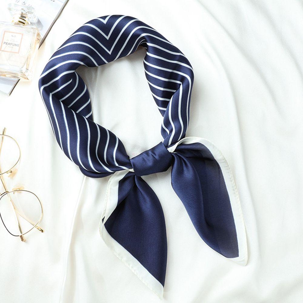 Collocation Clothing Accessories Wraps Silk Scarf Korean Style Scarves Printed Scarf Female Shawl