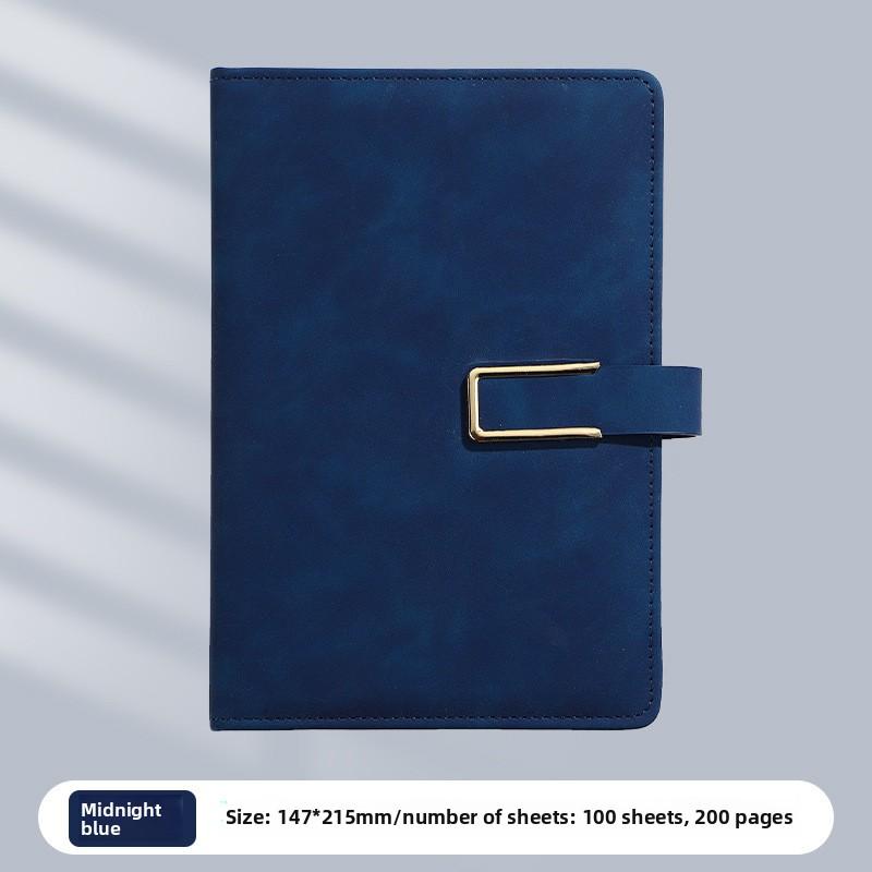 A5 Notatbok Spenne Business Kontor Notisblokk Gaveeske Sett