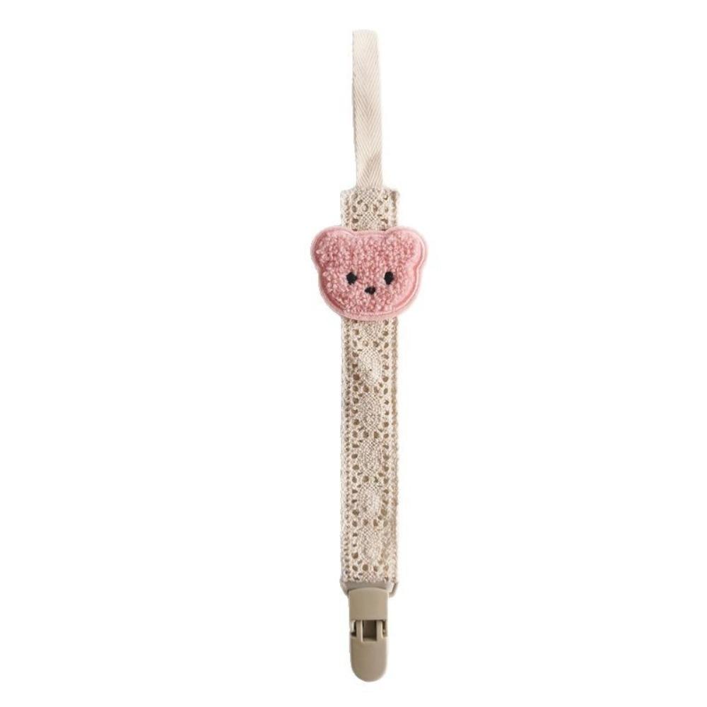 Catena Porta-ciuccio Orsetto Carino Cartone Animato Portatile Anti-caduta Porta-ciuccio Bambino