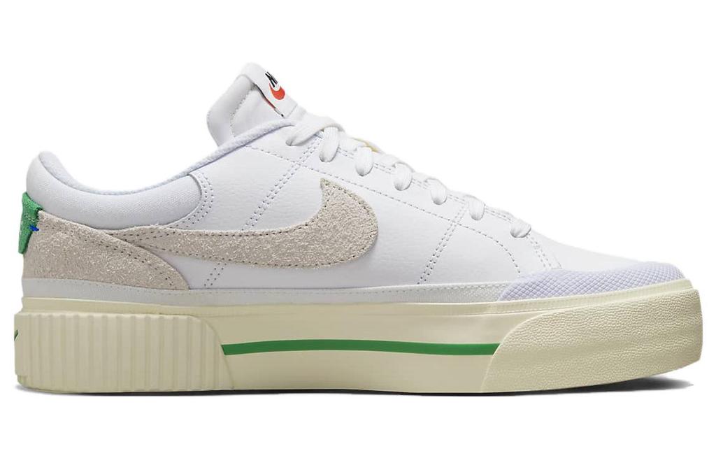 Nike Court Legacy White Stadium Green Women's FJ5483-100