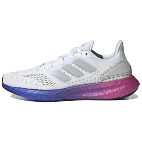 

adidas PureBoost 22 Low White Lucid Blue Gradient - HQ8585 36