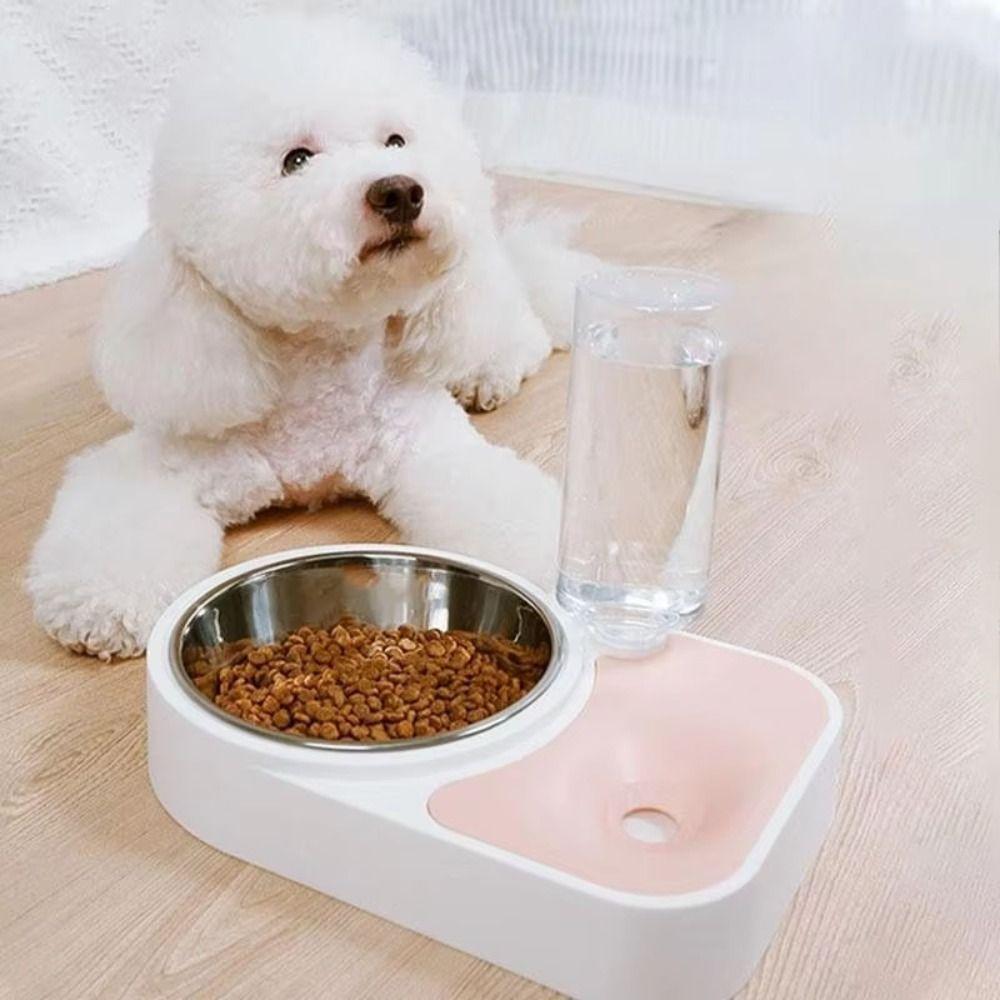 Anti-Flip Cat Bowl Waterproof Food Basin Food Bowls Slow Feeder  Dog  Food