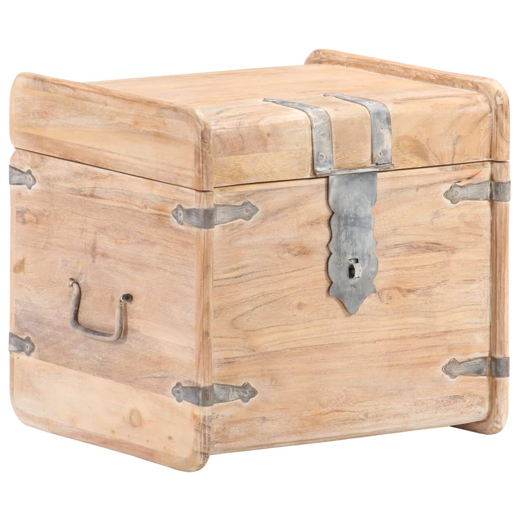 Storage Chest 40x40x40 cm Solid Acacia Wood