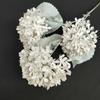 Artificial Hydrangea Snowball Stems Multibranch For Wedding Home Gift Decor