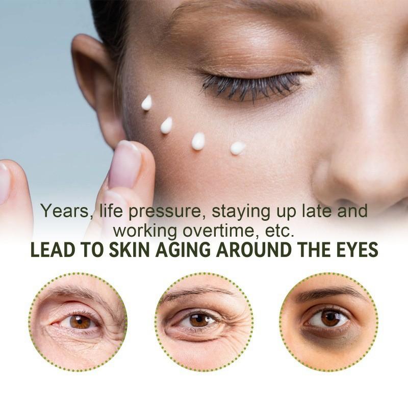 Jaysuing Peptide Repair Eye Cream Hydrating Firming Moisturizing Dark Circle Treatment