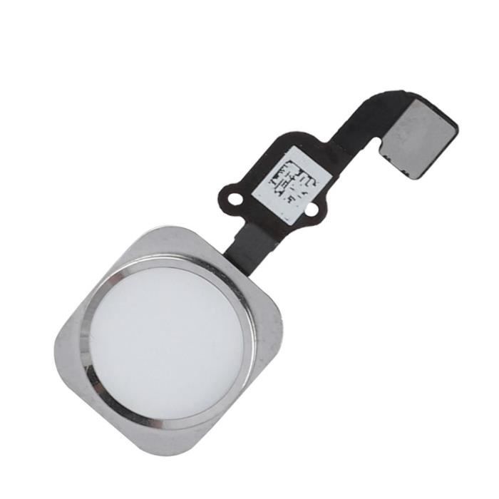 Remplacement du bouton home bouton flexible partie capteur tactile ID pour iPhone 6 - 6plus (blanc)