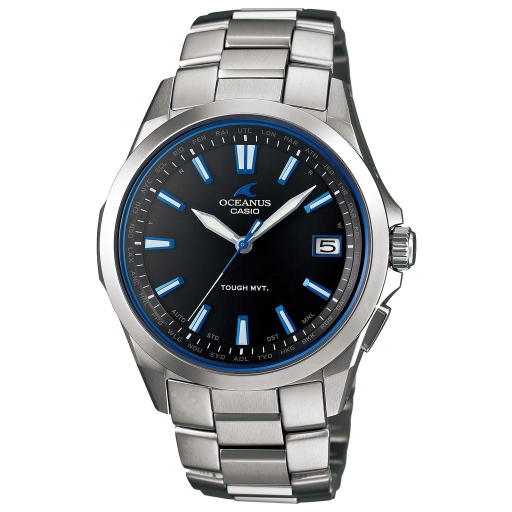 Casio Oceanus Men's Watch OCW-S100-1AJF Silver Solar Radio-Controlled Japanese Model