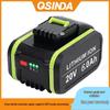 Compatible 20V Lithium Battery for Worx Power Tools (WA3551, WG169, WA3516, WX372)