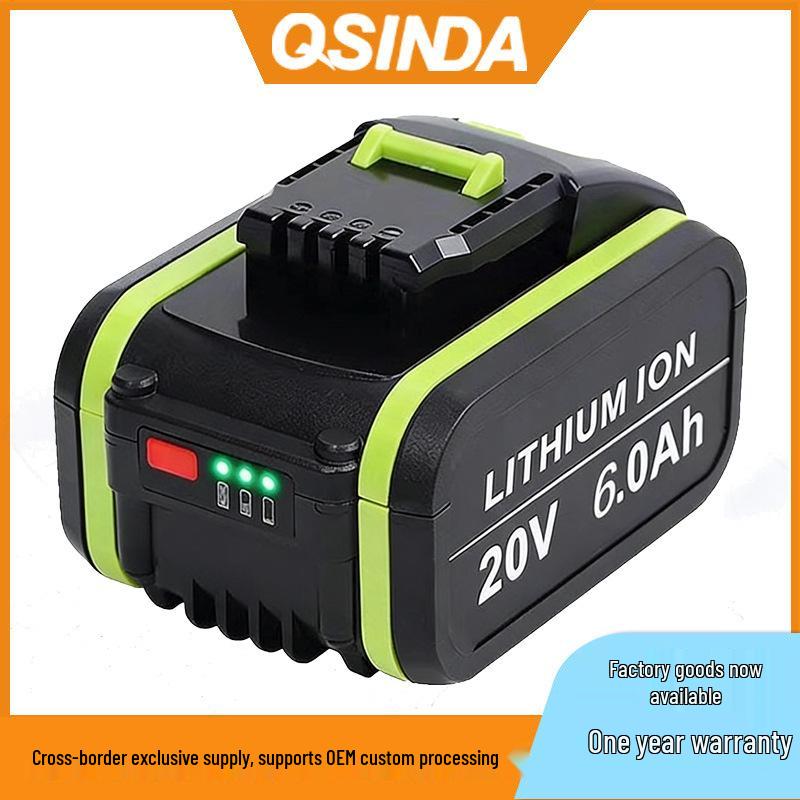 Compatible 20V Lithium Battery for Worx Power Tools (WA3551, WG169, WA3516, WX372)