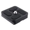 Pu-40 Quick Release Qr Plate For J1 N1 Tripod Ball Head Arca Swiss 1/4" Screw