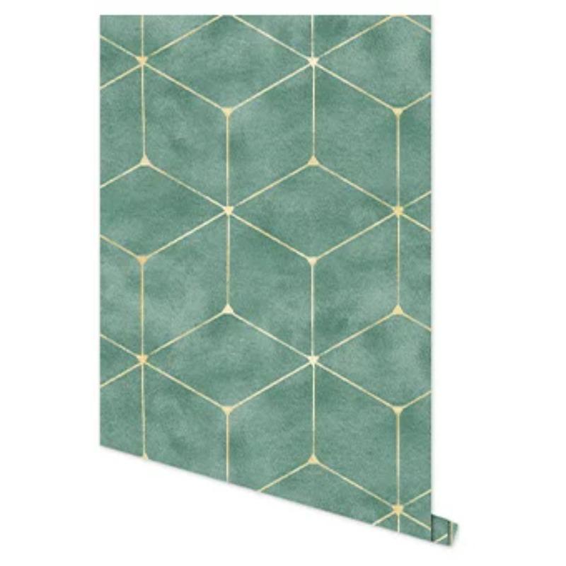 Gitter Kontaktpapier zum Abziehen und Aufkleben Schlafzimmer Geometrisch Selbstklebend Gestreifte Tapete für Badezimmerschrank