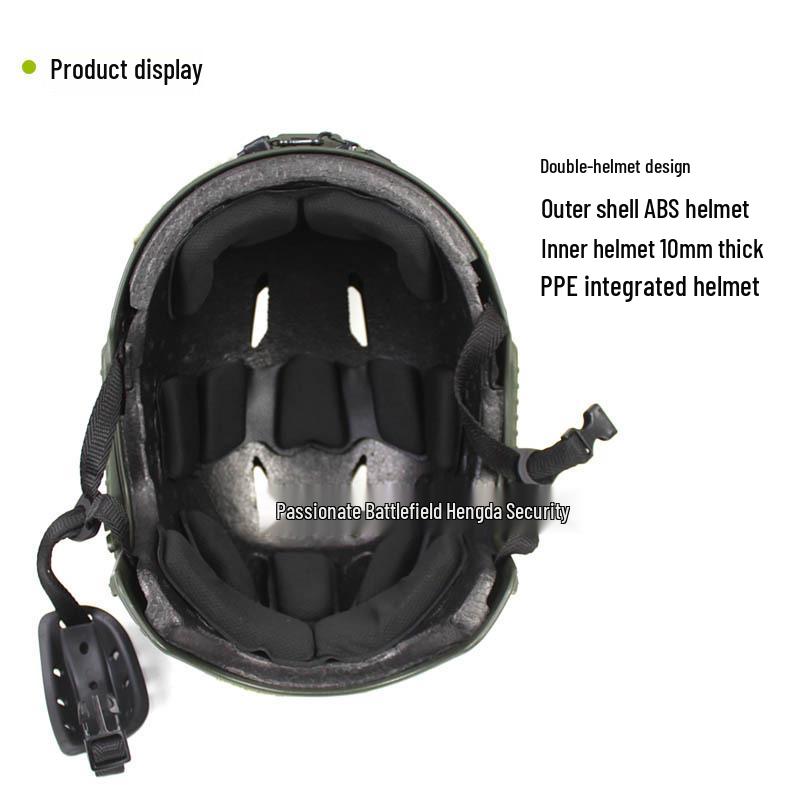 Lowa Xun Tactical Mountaineering Helmet - Lightweight Military Fan Helmet for CS