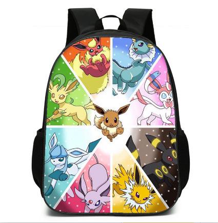 Pokémon Pokémon Backpack Student School Bag Cartoon Anime Backpack