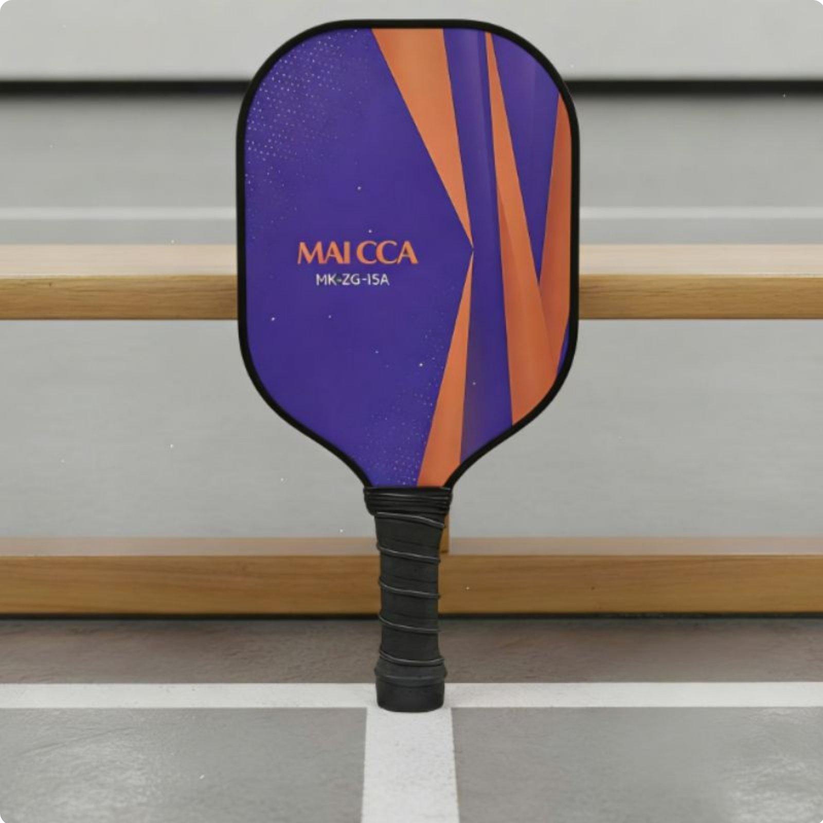 Hexagonal Interior Pickleball Paddle Ergonomic Grip Fiberglass Pickleball Paddle Shock Absorbing Oscillation Reduction