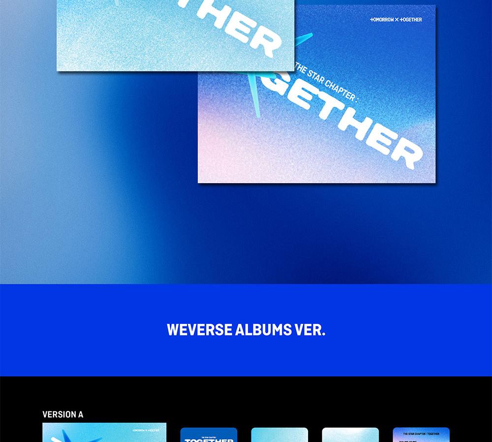 (Weverse Alba Ver.) ZÍTRA X SPOLU (TXT) [HVĚZDNÁ KAPITOLA : SPOLU] 4. plnohodnotné album