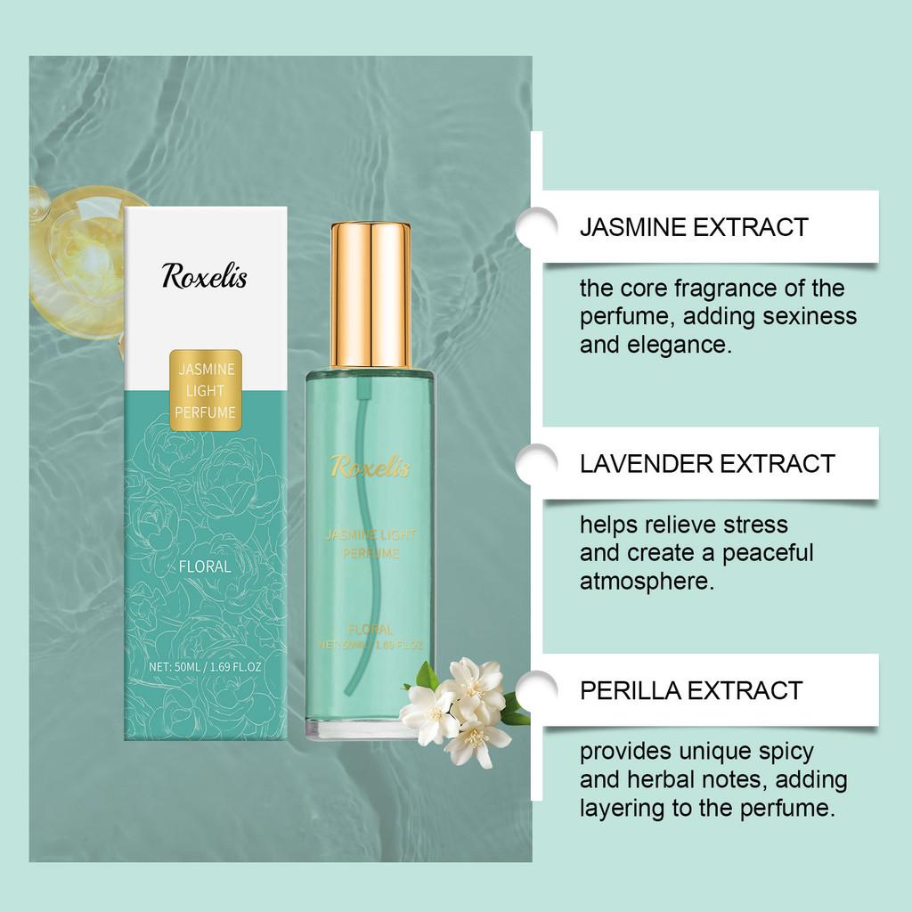 Refreshing Jasmine Perfume With Natural Floral Aroma For A Lasting Romantic Essence