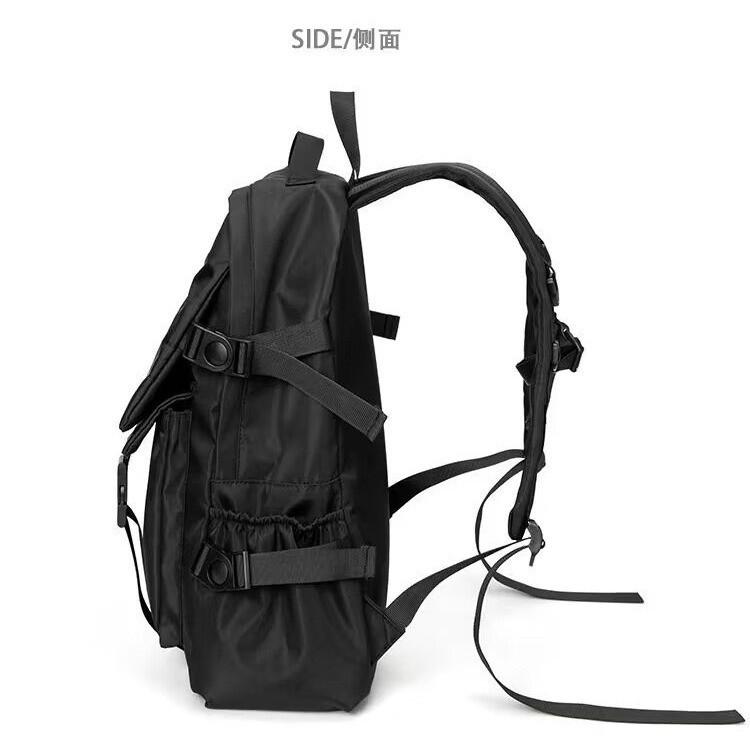 Large Capacity Backpack Male Junior High School High School Student School Bag University Fashion Casual Bag