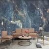 Modern Fashion Starry Blue Marble Wallpaper Living Room TV Sofa Bedroom Blue Background Wall Decor Papel De Parede 3D Murals