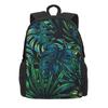Tropical Palm Leaf Backpack Jungle Print Outdoor Backpacks Youth Fun School Bags High Quality Big Rucksack