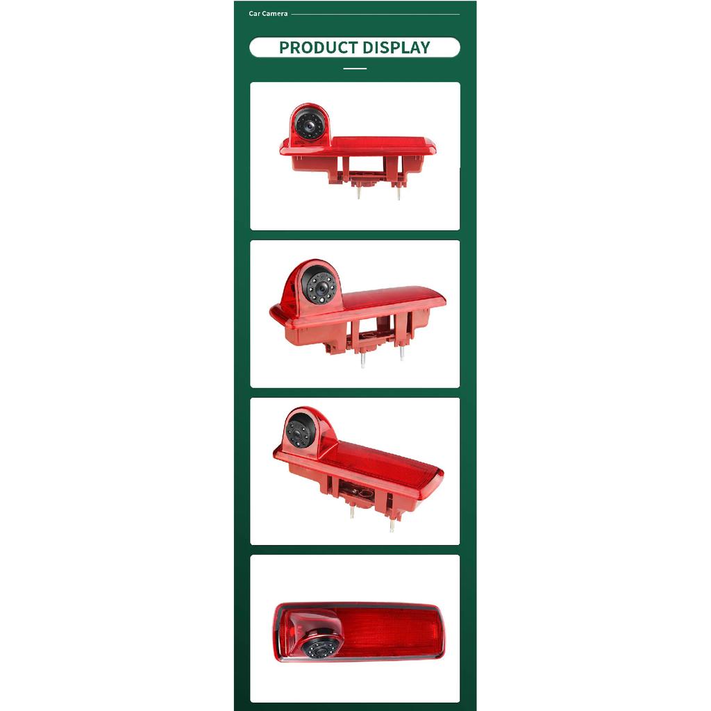 AHD Car Brake Light Rear view Reverse Camera For OPEL VIVARO 2014 RENAUL Trafic 3 Waterproof Night Vision Backup Camera