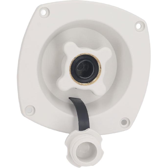 RV City Water Inlet, Wall Mounted RV City Water Inlet Filler Connection Pressure Regulator, City Water Hookup for Marine Motorhome Trailer Boat