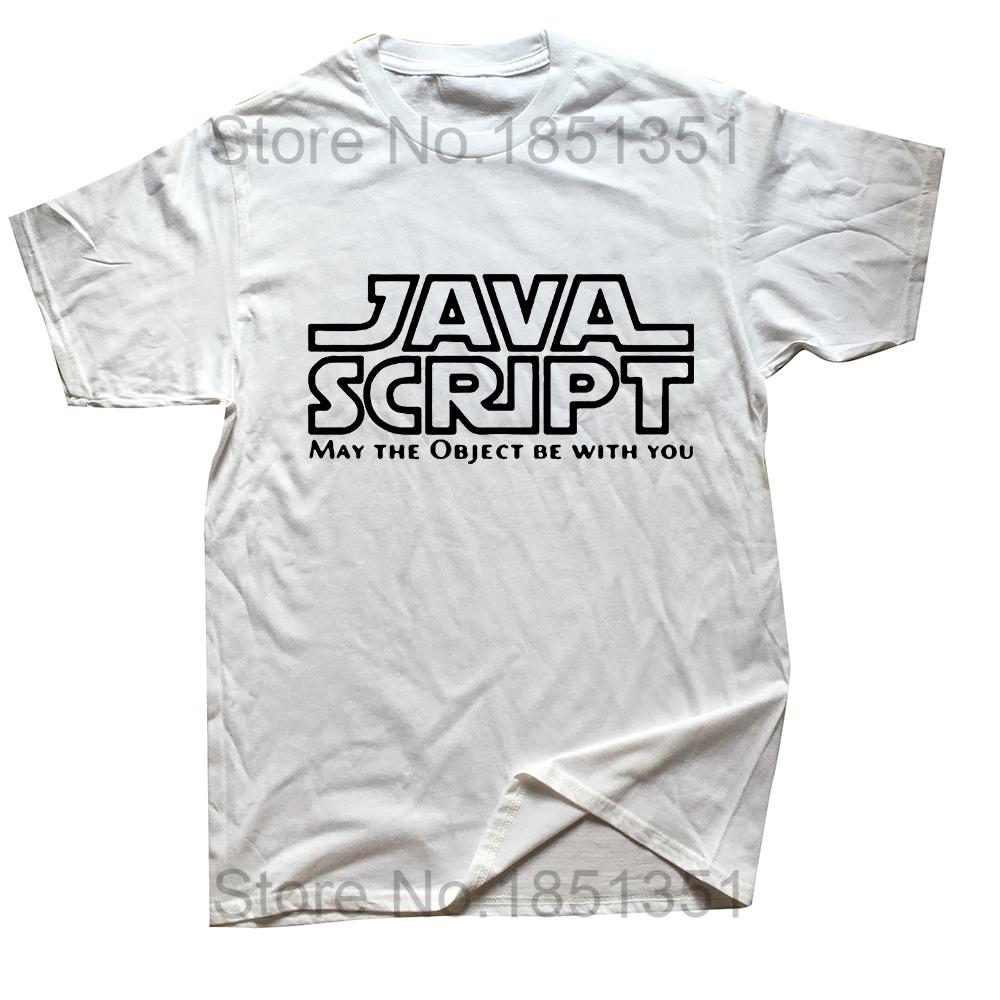 

Забавные футболки с Javascript May The Objet Be With You, хлопковая уличная одежда с графическим рисунком, футболка с короткими рукавами, подарки на день рождения, летняя стильная футболка 3XL