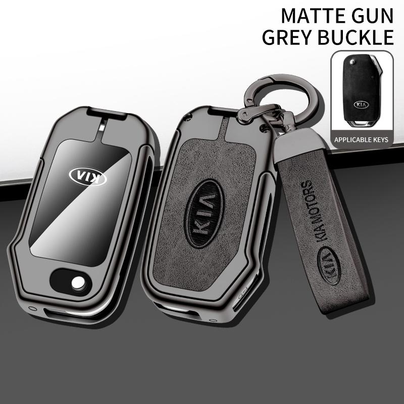 SBHX3 High Quality Leather Car Key Case Cover For KIA Ceed 2023 CD Forte 2018 2019 2021 Cerato 2019 K3 Gt Seltos Sportage 2020 Sorento