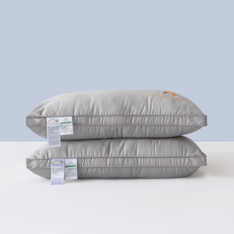 

100% хлопок 5-звездочная гостиничная подушка для кровати 1 шт. соевое волокно подушка сердцевина вышитые мягкие подушки для спальни для сна на спине, животе или боку Medium 1pc