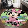 Personalized M-Minnie Round Chair Office Rug - Perfect for Mat, Office Chair & More - Ideal Gift for Birthdays and Holidays