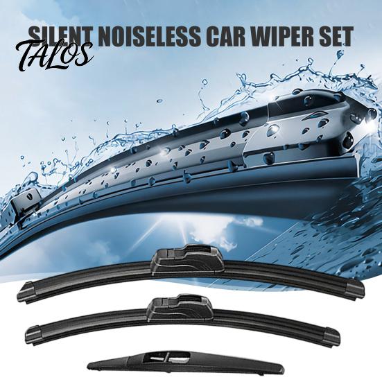 Weatherproof Vehicle Wiper Blades 3 Pcs Windshield for Suzuki SX4 2006-2020, 26" Smooth Wipe Car Accessories + 14" 10" Original Equipment Automotive