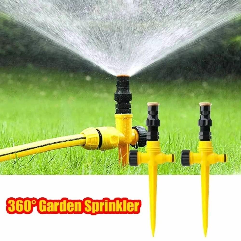 3Pcs Corrosion Resistant Rotating Sprinkler Adjustable Nozzle Water Sprayers  Greenhouse Plant