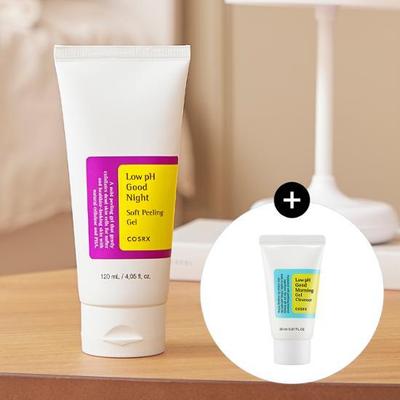 Mildly Acidic Good Night Soft Peeling Gel 120ml (Gel Cleanser 20ml Gift Plan)