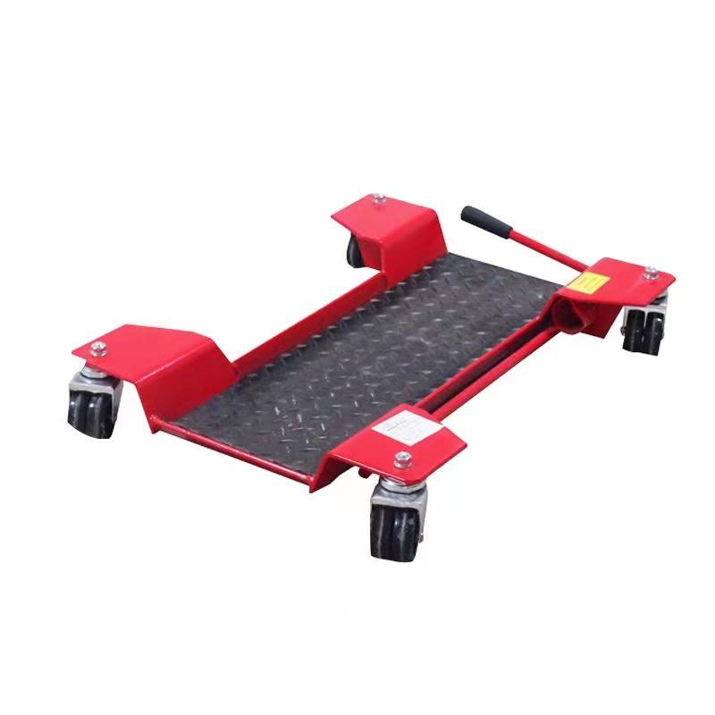Motorcycle Repair Mover Steel Plate Moto Moving Bearing Tool Universal Wheel Moving Wheel,Maximum Load 300 Kg