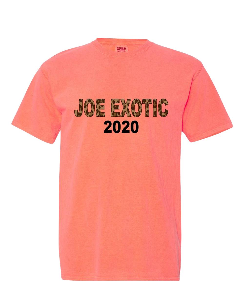 Men s Unisex Funny Tiger King Leopard Joe Exotic 2020 Presidential Comfort S