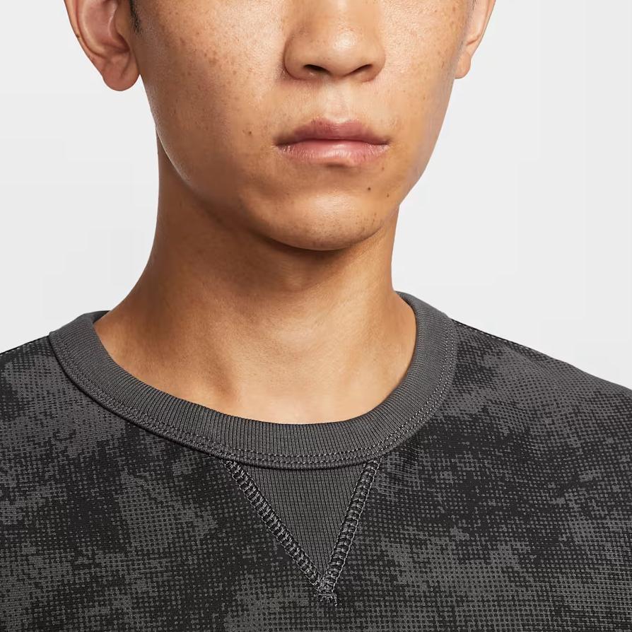 Nike Solo Swoosh Soft Round Neck Loose Pullover Sweatshirt Men Sweatshirt HV4119-254