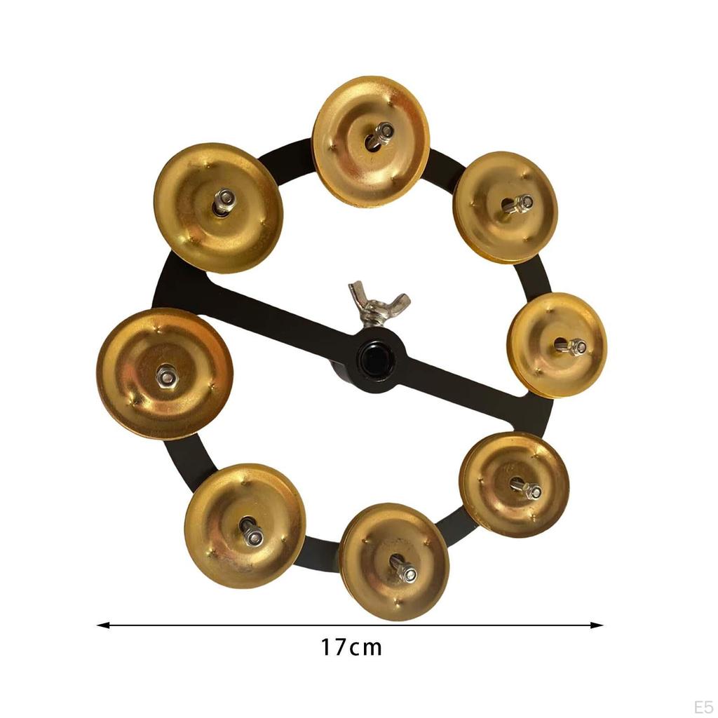 Handheld Hi Hat Tambourine for Percussion And Music Events