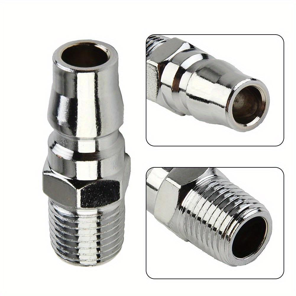 3pcs Pneumatic Fitting NITTO Coupling Connector Coupler 1/4inch BSP Male Thread Air Hose Pipe Connector Coupler For Air Compressor