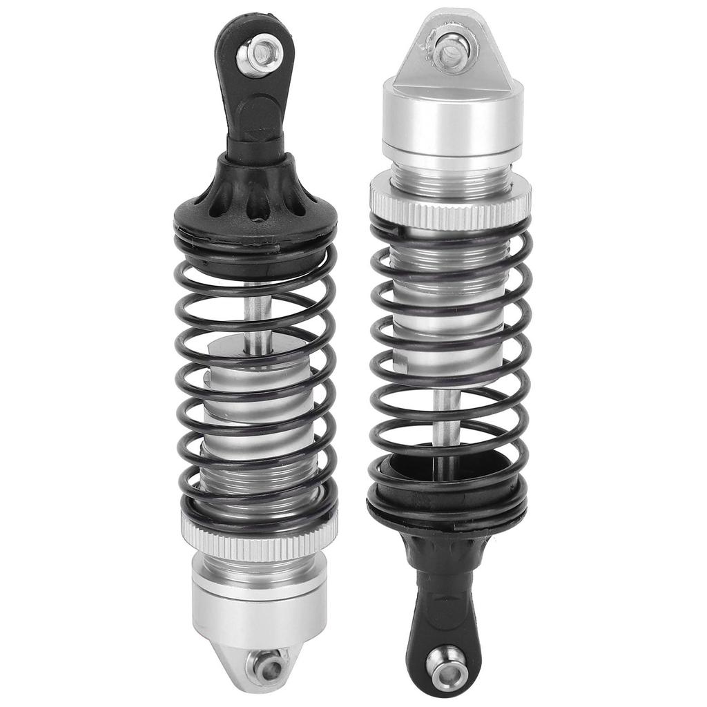 2Pcs 100mm RC Metal Shock Absorber Damper for TRAXXAS SLASH 2WD RC Car Upgrade PartsSilver