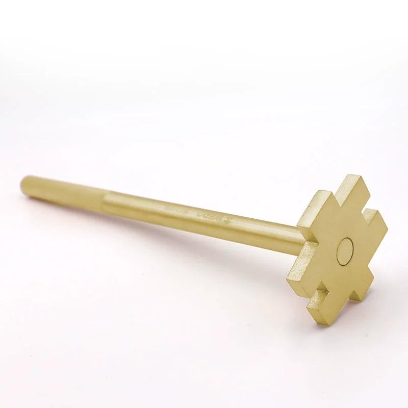 New Copper Anti-explosion Oil Drum Gas Fuel Drum Opener Cap Opner Copper Lid Opener For 200L Drum