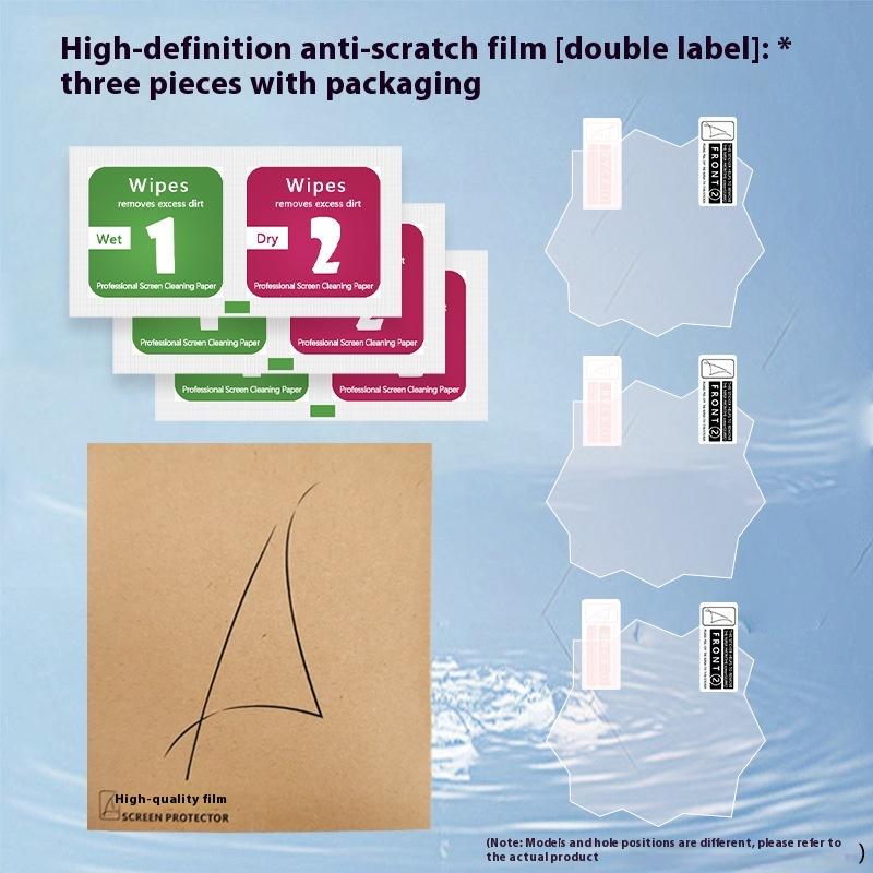 1 Satz Panelschutzabdeckung für Tamagotchi Paradise Klar Gelb Displayschutzfolie Vollständige Abdeckung Bildschirmfolie Spielzubehör