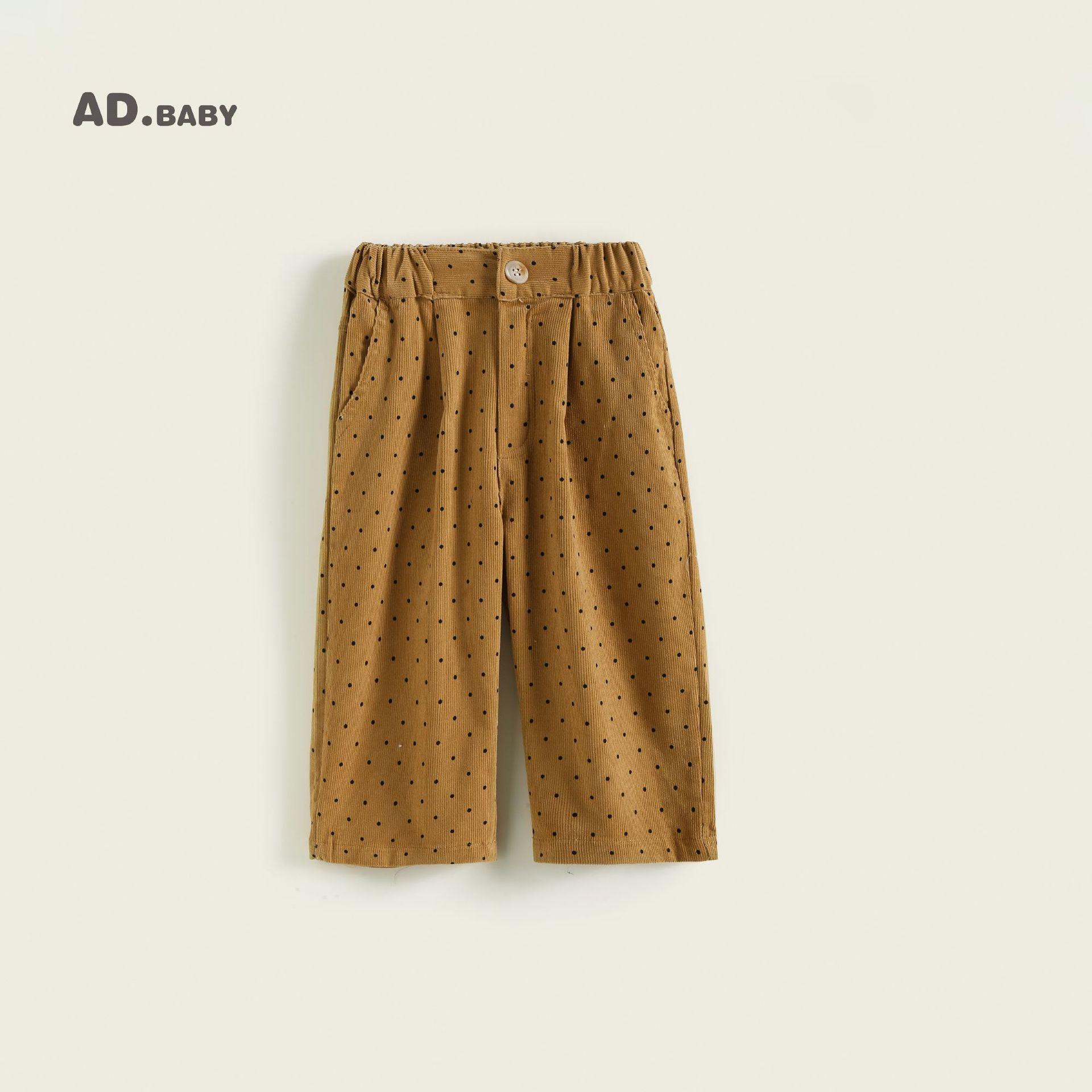 

Мягкие осенние гаремные штаны в корейском стиле для детей: Модный, Повседневный и Удобный для Мальчиков и Девочек 110 cm горчичный/жёлтый